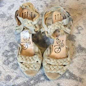 Tibi New York Suede Heels size 7